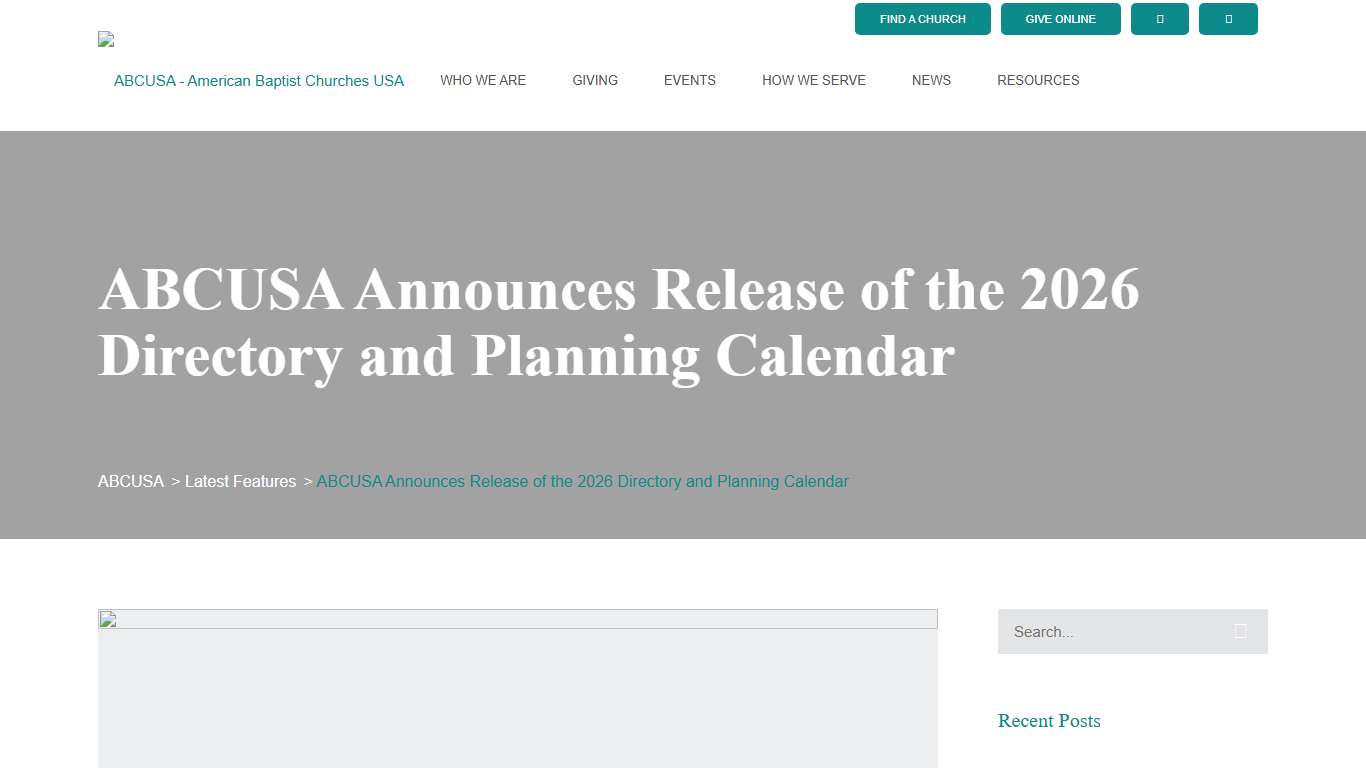 ABCUSA Announces Release of the 2026 Directory and Planning Calendar - ABCUSA